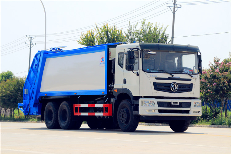 國(guó)六后雙橋18方壓縮垃圾車