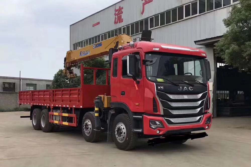 程力吊機14噸江淮格爾發隨車吊